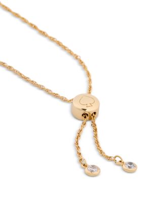 Everyday Spade Pav&eacute; Slider Bracelet