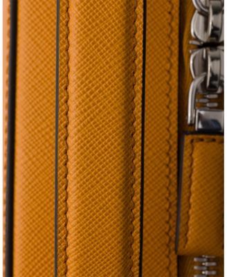  Brique Medium Saffiano Leather Bag