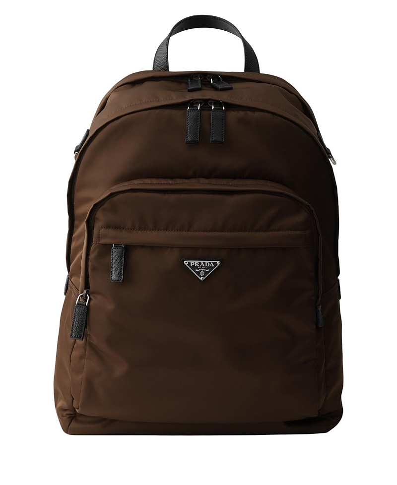 Prada Re-Nylon and Saffiano Leather Backpack