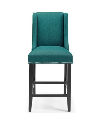  Baron Upholstered Fabric Counter Stool, Set of 2