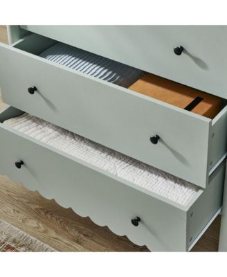 Emmeline Scalloped 5-Drawer Chest