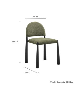 Hayley Upholstered Fabric Dining Side Chair