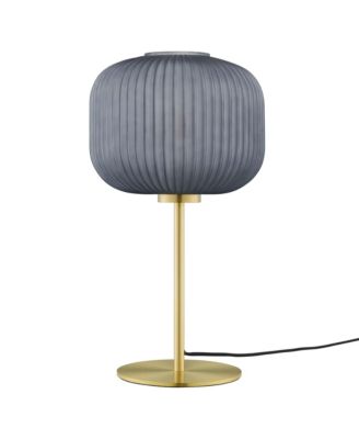 Reprise Glass Sphere Glass and Metal Table Lamp