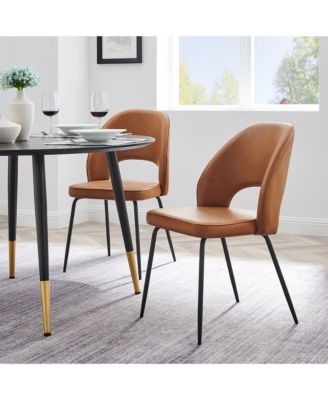 Nico Faux Leather Dining Chair, Set of 2