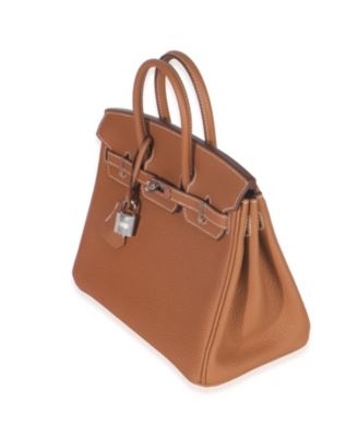 Birkin 25 Leather Handbag