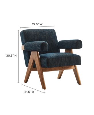 Lyra Fabric Armchair, Set of 2