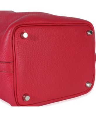 Picotin Leather Handbag