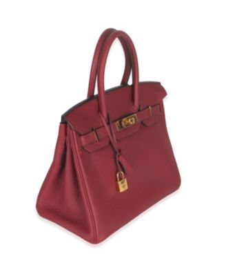 Birkin 30 Leather Handbag