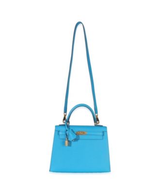 Sellier Kelly 25 Leather Handbag