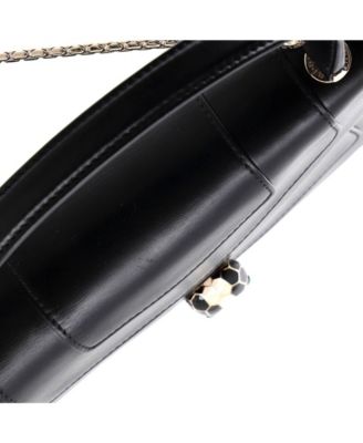 Medium Serpenti Forever Top Handle Bag Leather