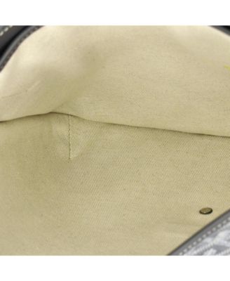 Coursier Messenger Bag Coated Canvas and Leather