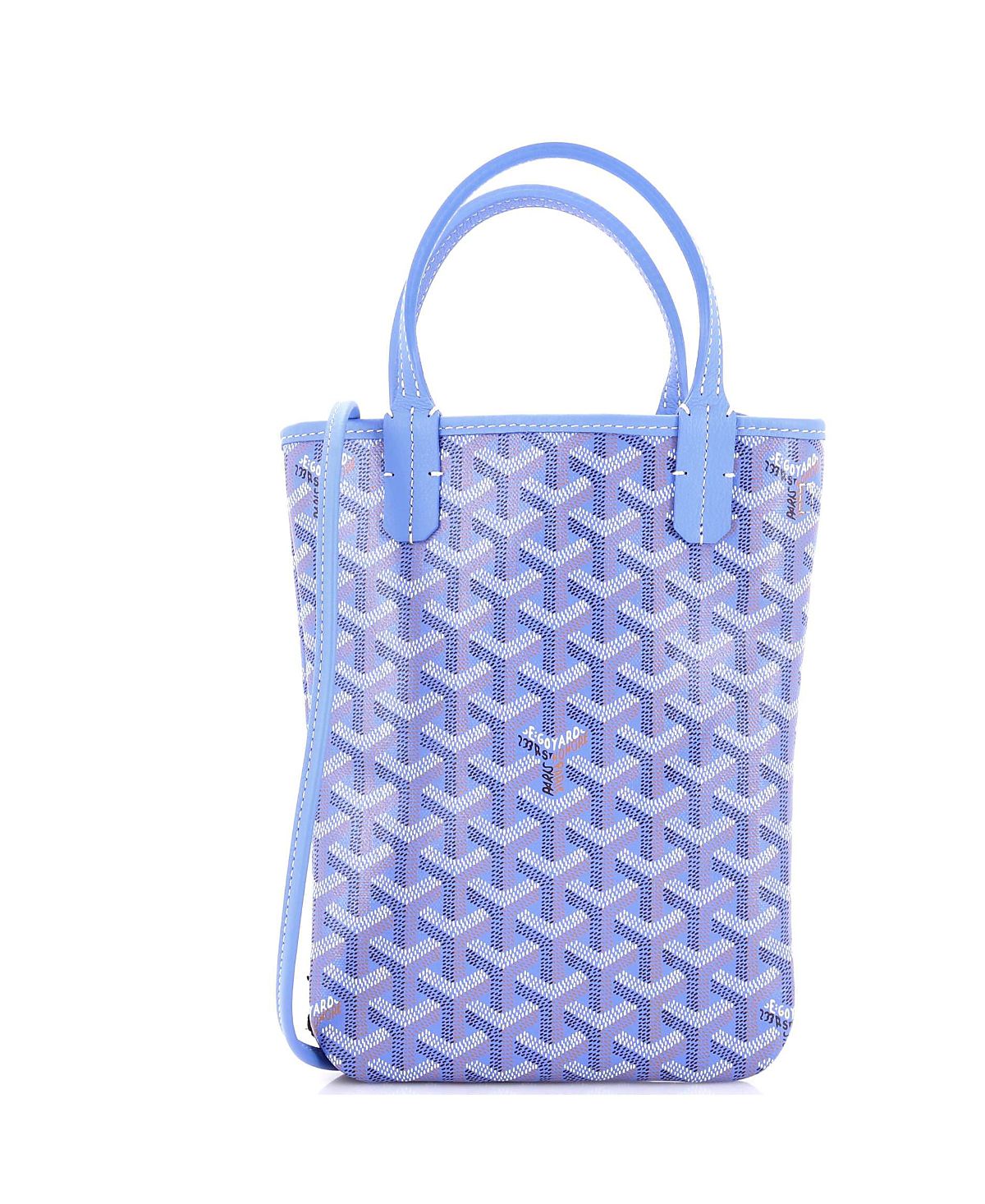 Pre-Owned Goyard Pm Poitiers Tote Coated Canvas and Printed Canvas