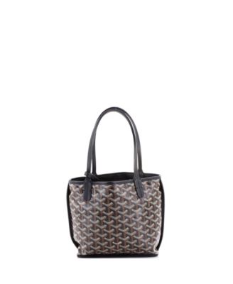 Mini Anjou Reversible Tote Coated Canvas