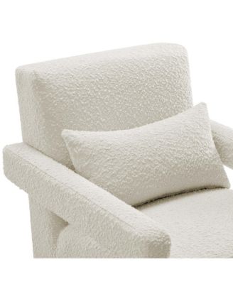 Mirage Boucle Upholstered Armchair