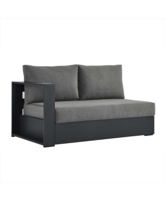 Tahoe Outdoor Patio Powder-Coated Aluminum Modular Left-Facing Loveseat