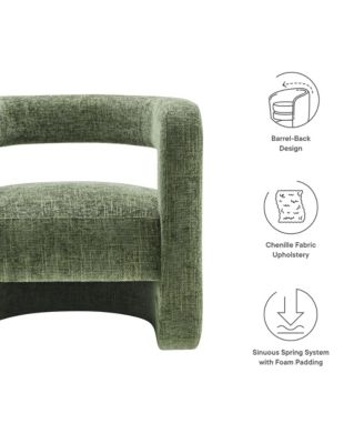 Jaylin Upholstered Chenille Accent Chair
