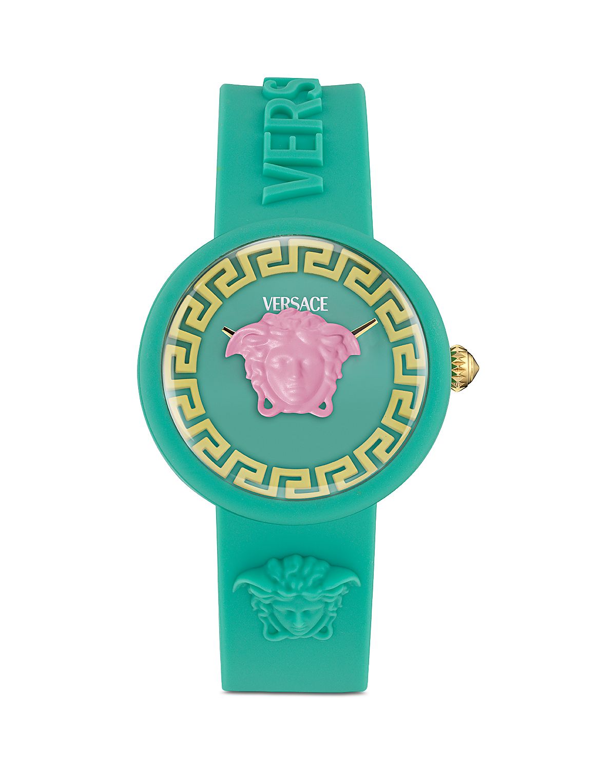 Versace Kids' Medusa Pop Silicone Watch, 32mm