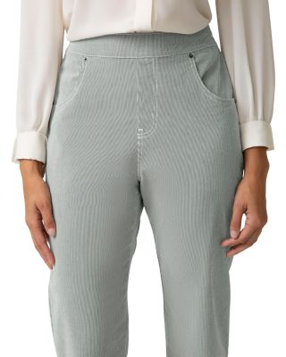 Spring Stripe Pedal Pusher Shorts