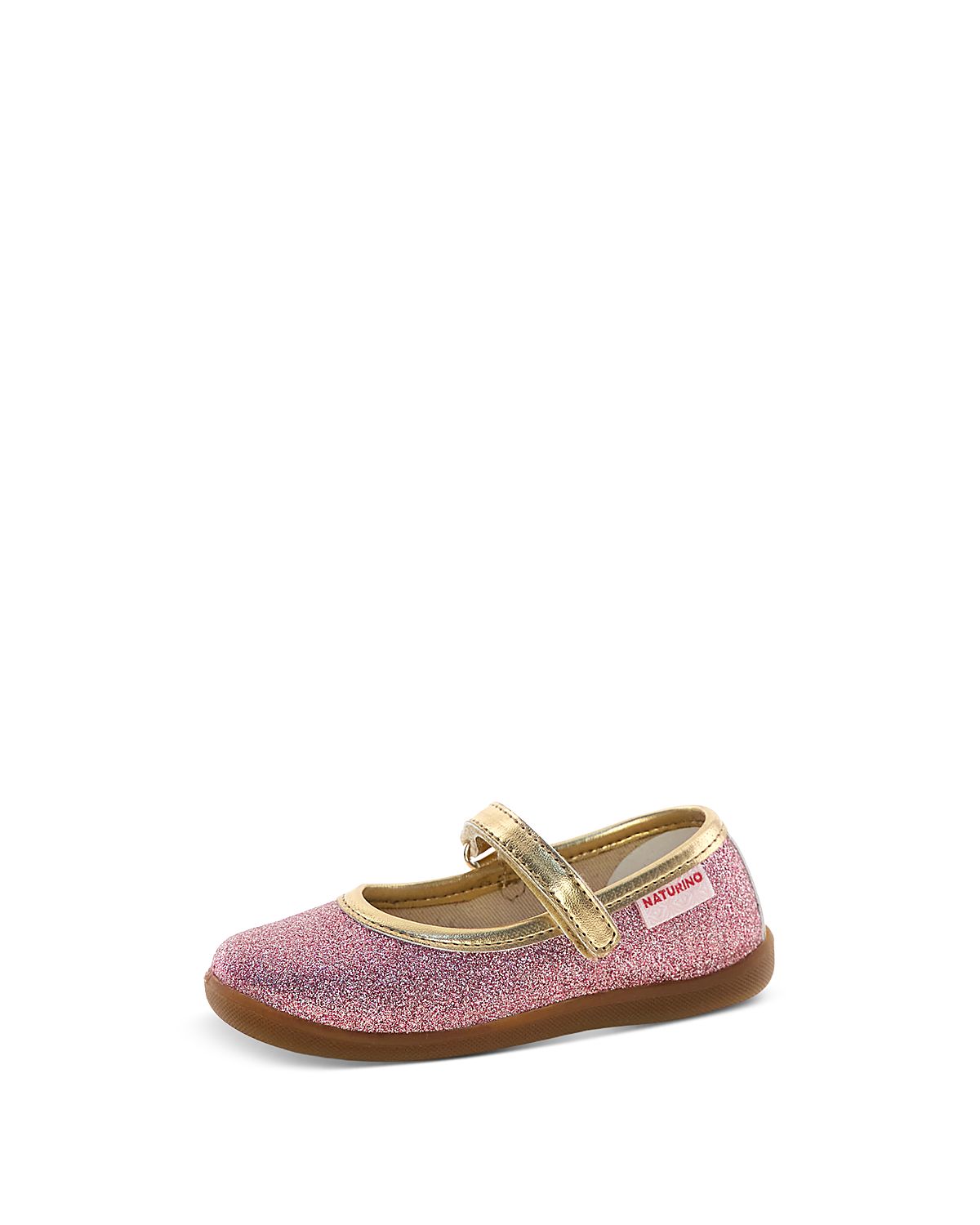 Naturino Girls' Pavia 2 Glitter Ballet Flats - Baby, Little Kid