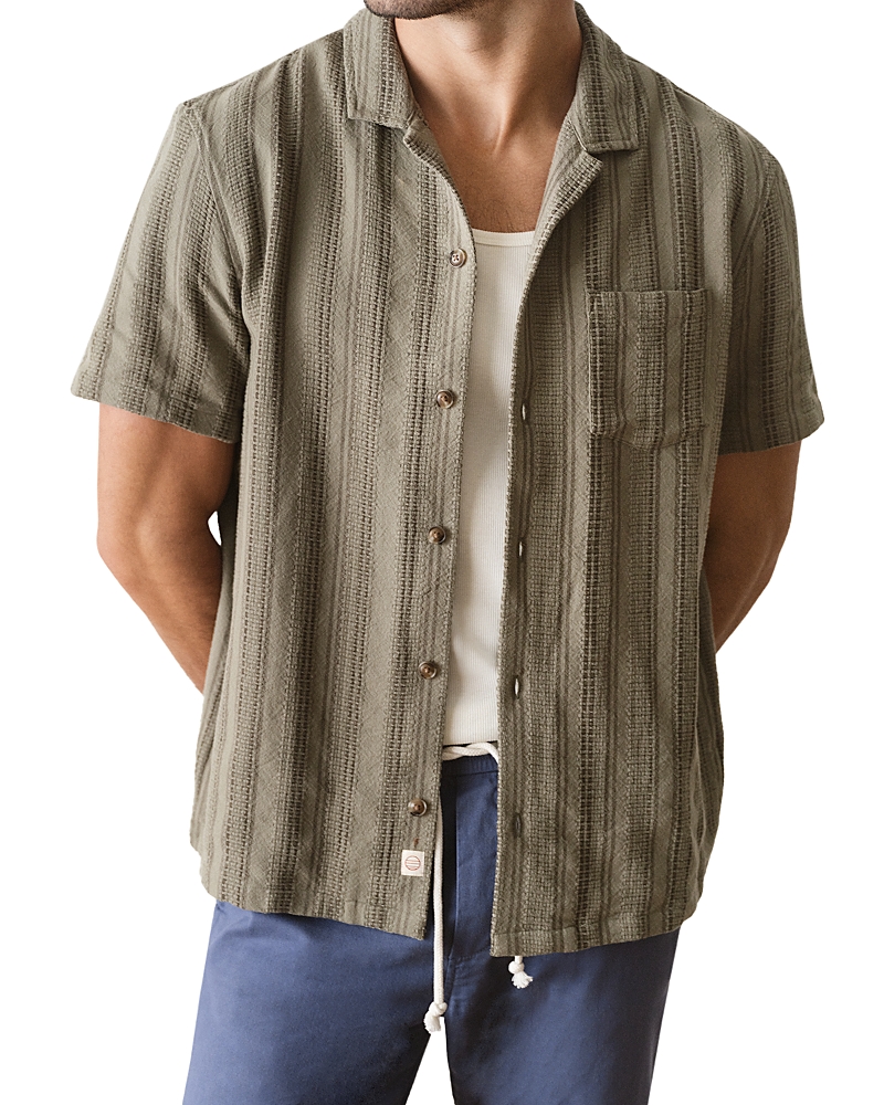 Marine Layer Dobby Stripe Resort Shirt