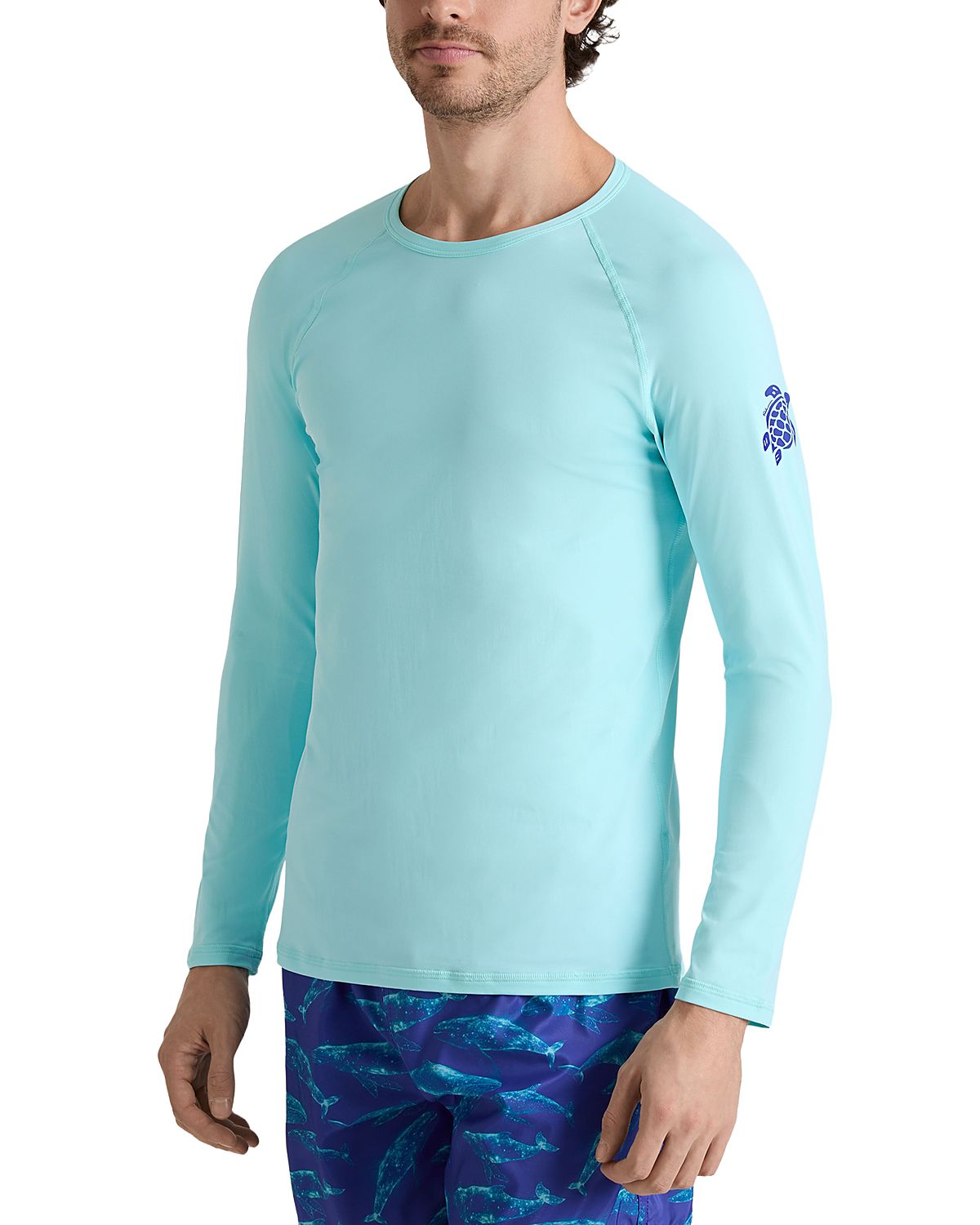 Vilebrequin Uv Protection Long Sleeve Rashguard Turtle Shirt