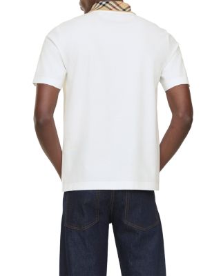 Check Collar Polo Shirt