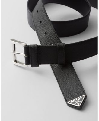  Saffiano Leather Belt