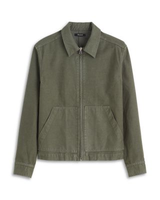 Service Jacket in Reverse Sateen