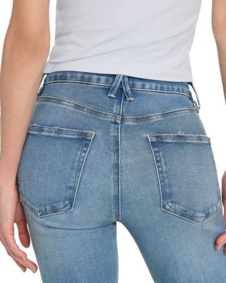 Good Legs Soft Touch Mid Rise Flare Jeans in Indigo1211