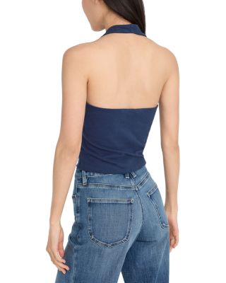 Super Stretch Halter Tank Top