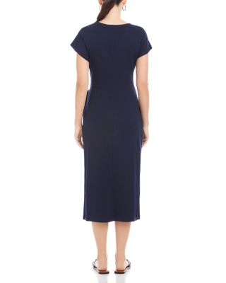 Marisa Side Knot Midi Dress