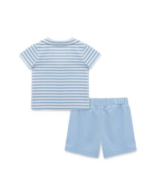 Boys' Stripe Terry Shirt & Shorts Set - Baby