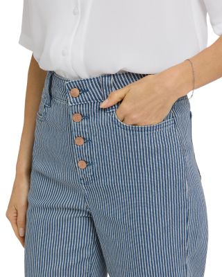 Kasey High Rise Stovepipe Ankle Jeans in Malaga