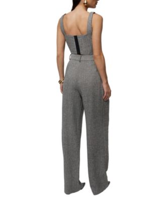  Classic Herringbone Trousers