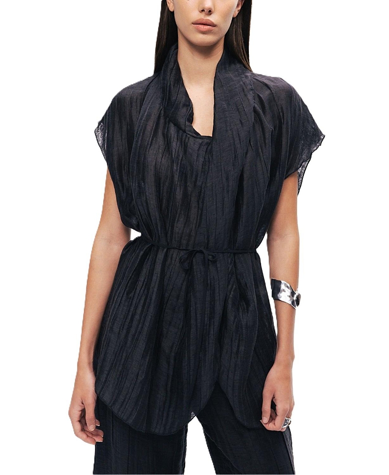 Nocturne Belted Vest