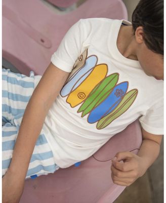 Unisex Recycled Cotton Surf's Up T-Shirt - Baby, Little Kid, Big Kid