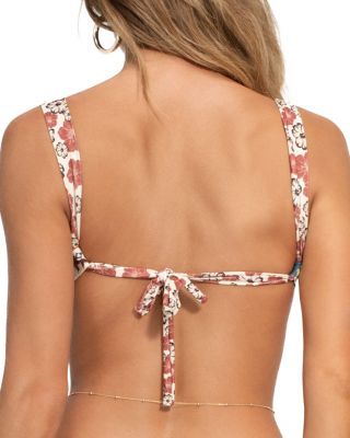 Selena Plume Tie Back Bikini Top