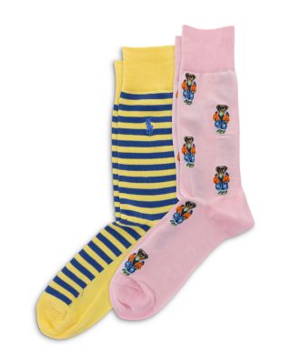 Mini Bear Socks, Pack of 2