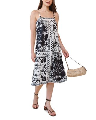 Spaghetti Strap Midi Dress