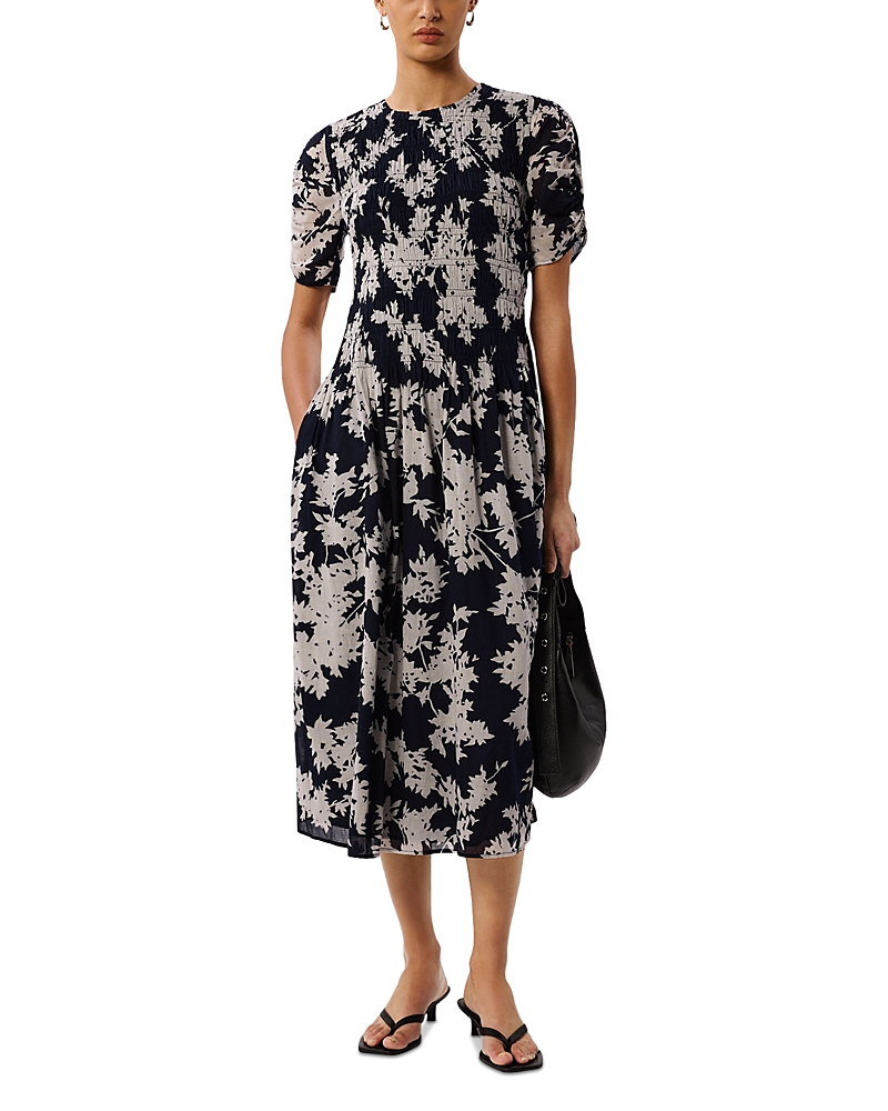 Whistles Shadow Floral Avery Dress