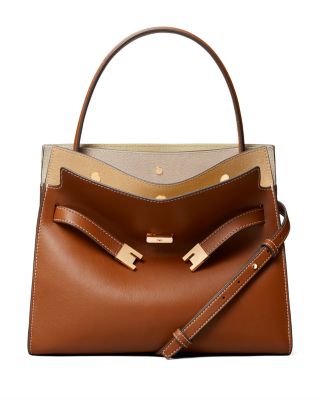 Lee Radziwill Small Leather Double Bag