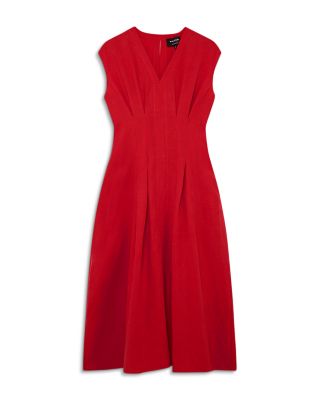 Panel Linen Blend Dress