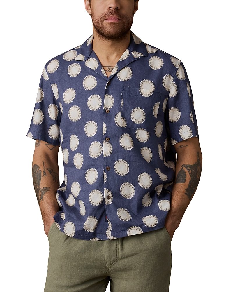 Faherty Palma Printed Camp Shirt