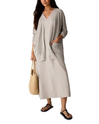 V-Neck Cardigan Sweater