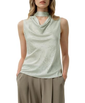  Ying Jacquard Silk Tank