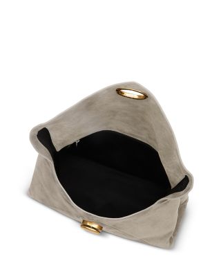 Love Note Suede Shoulder Bag