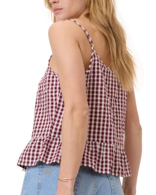 Child Gingham Sia Top & Pants Set