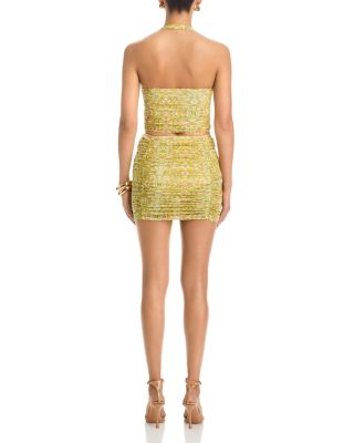 Martina Semi Sheer Mini Skirt