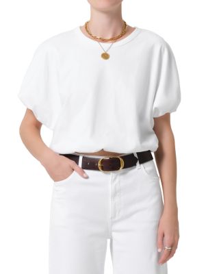 Gia Bubble Hem Tee