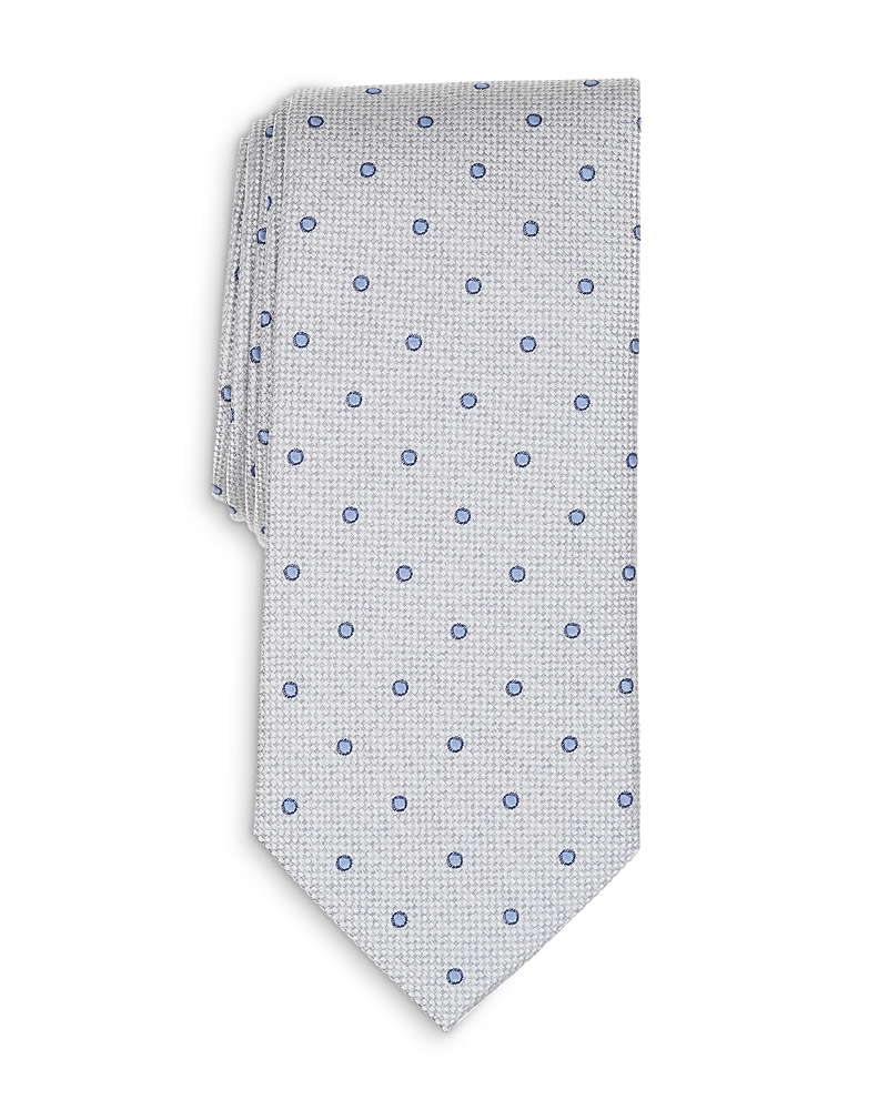 Thomas Pink Classic Woven Dot Tie